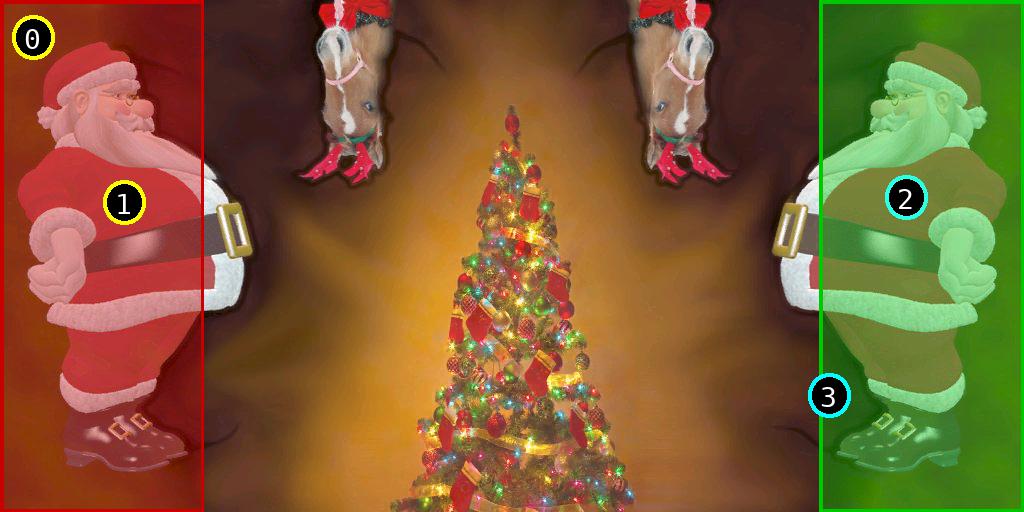 sat pic of Christmas Horse V3